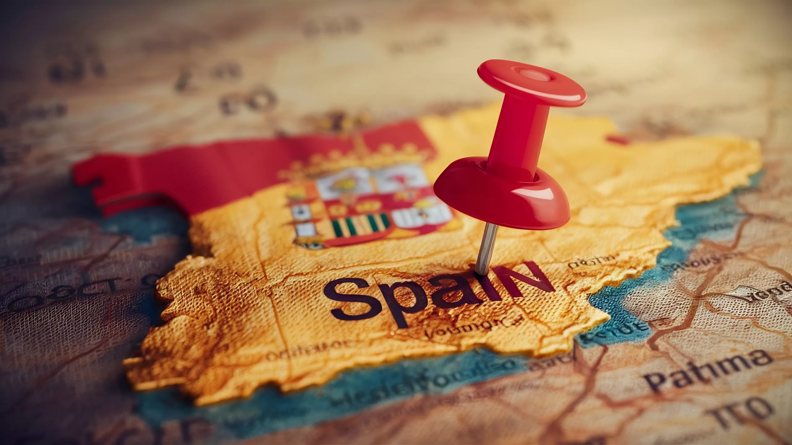 Carte d'espagne