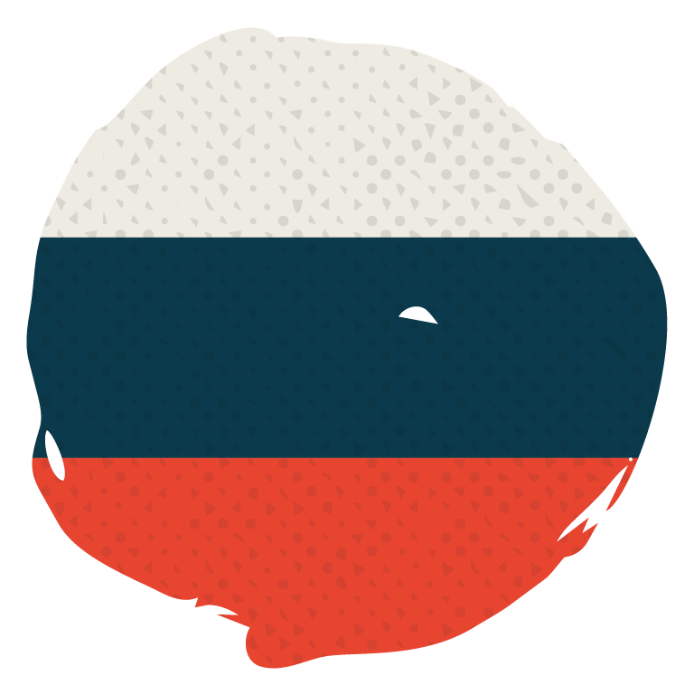 Drapeau de la Russie